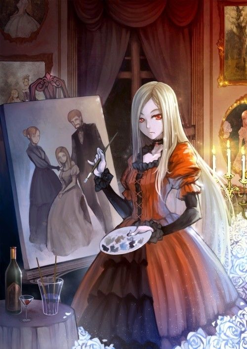 Sora, and her painting of what her family would look like