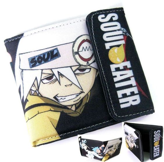 Soul Eater Wallet. Omg I have an AoT one like this but I need this now