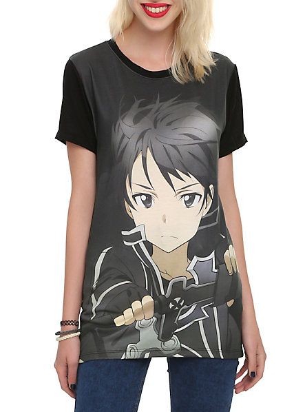 Sword Art Online Kirito Girls T-Shirt | Hot Topic