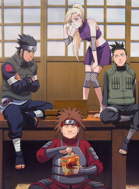 Team Asuma - Naruto