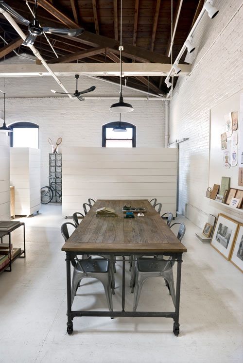 The Aesthetic Movement's New York showroom and design studio in Long Island City.