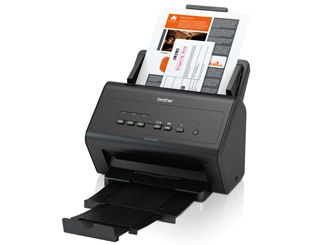 The Brother ImageCenter ADS-3000N is a capable document scanner that can connect via USB or Ethernet, scan directly to USB keys, and wirelessly to mobile devices.
