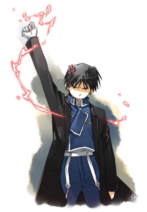 The flame alchemist is feeling fabulous Fullmetal Alchemist brotherhood Flame Alchemist for Fuehrer Roy Mustang