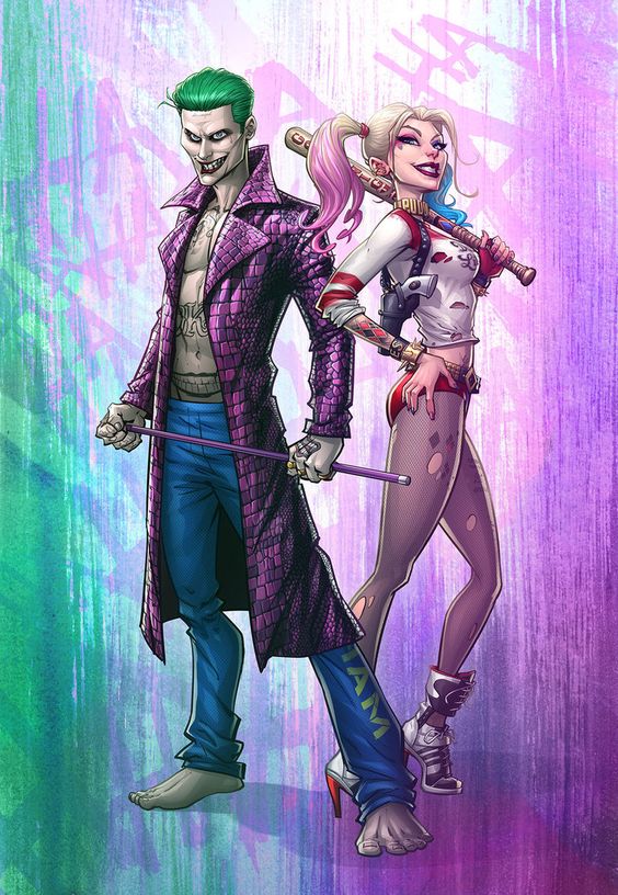 The Joker and Harley Quinn - by Patrick Brown on DeviantArt