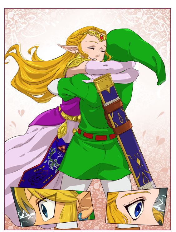 The Legend of Zelda: Ocarina of Time / Adult Link and Adult Princess Zelda / 