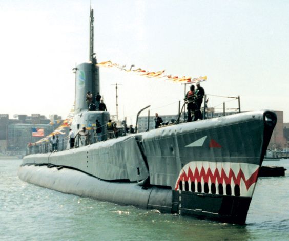 The USS Torsk (SS-423) is docked at the Baltimore Maritime Museum and is one of two Tench Class submarines still located inside the United States. It is nicknamed the 