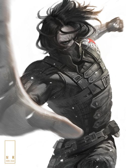 The Winter Soldier, AIDEN CHUO on ArtStation at