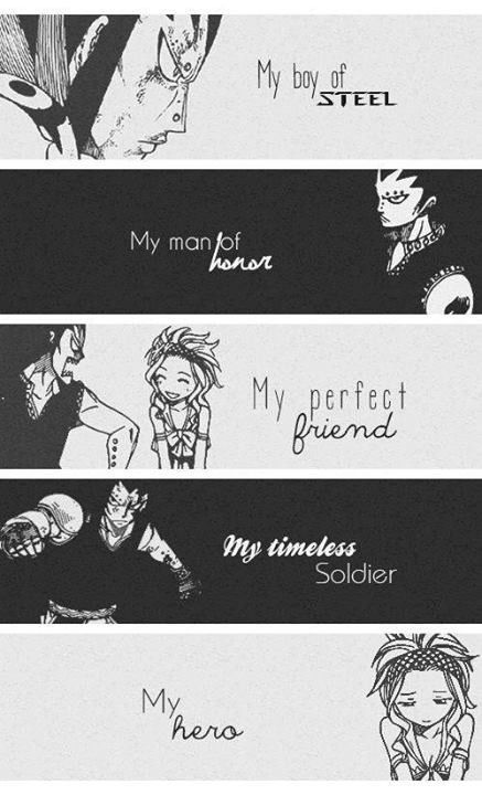 This is cute. Gajeel and Levy from Fairy Tail