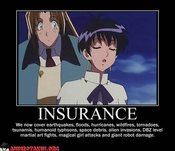 trigun+funny | INSURANCE SALES PITCH, FOR AN ANIME WORLD -