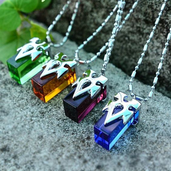 Unlike in Sword Art Online, these Crystals aren’t so expensive that you’ll be hesitating to use them. Keep one close around your neck until you’re in that dangerous situation and are in desperate need for that life-saving heal or transport. #swordartonline #soa #kawaii