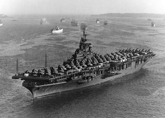 USS Lake Champlain (CV-39) at Norfolk
