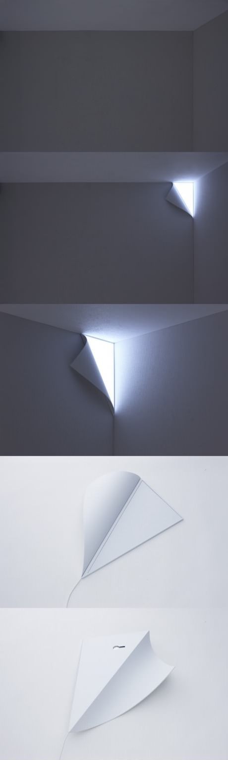 wall peel light - I want so bad, I think it could freak some people out!