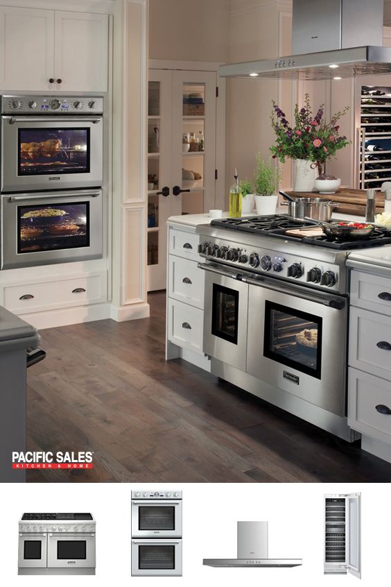 We know you love cooking! Thermador luxury cooking and refrigeration appliances are as intelligent as they are beautiful. The design of the Star Burner on the range offers greater heat coverage, and a smaller cold spot, making it ideal for any pan size. Within the refrigerator, wine storage columns preserve and age your favorite vintages with the dual independent temperature and humidity controls. Visit our Thermador page to learn more and start building your dream kitchen today!