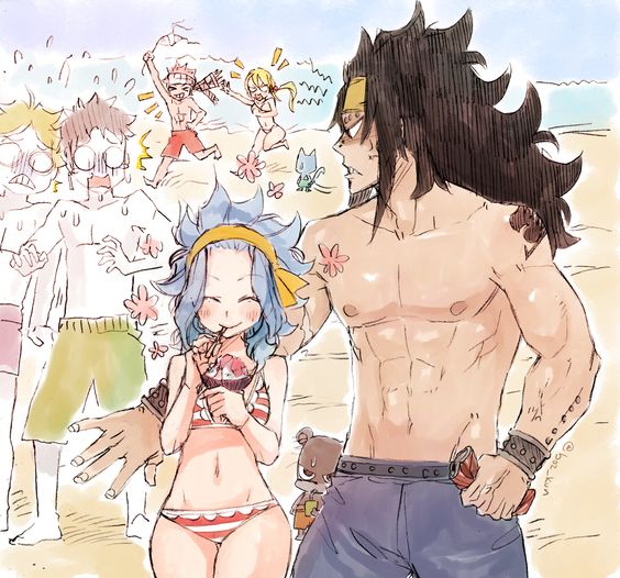 Welcome to my art blog! I'm in love with Gajevy so you'll see lots of it here (some Nalu & Jerza 