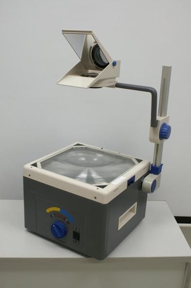 What would the '90s be without an overhead projector?