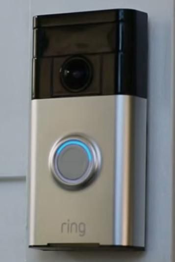 Wi-Fi-enabled doorbell Ring allows you to see and speak with everyone who comes to your door from your smartphone, regardless of where you are.