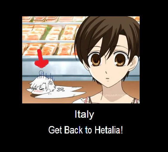 XD Ouran High School Host Club Italy by ~RamenLover0005  I think that's Romano but whatever!