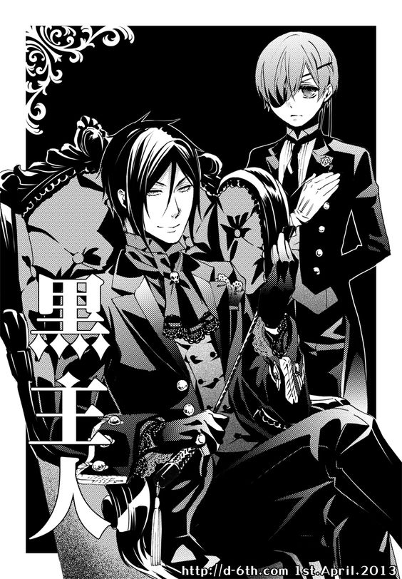 Yana Tobaso's April Fool's Day prank. (Via Google Translate) She wrote that there would be a new Black Butler and that Ciel would be serving Sebastian. Haha, that would be too funny if it were true.