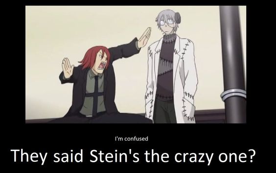 Yeah, you see… Stein is crazy, but Spirit is a father.