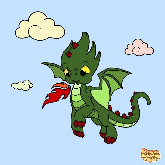You kind of really want them to be real, don't you? :) Remarkable dragon drawings within the Dragon Coloring Pages app are available on Google Play Store now.