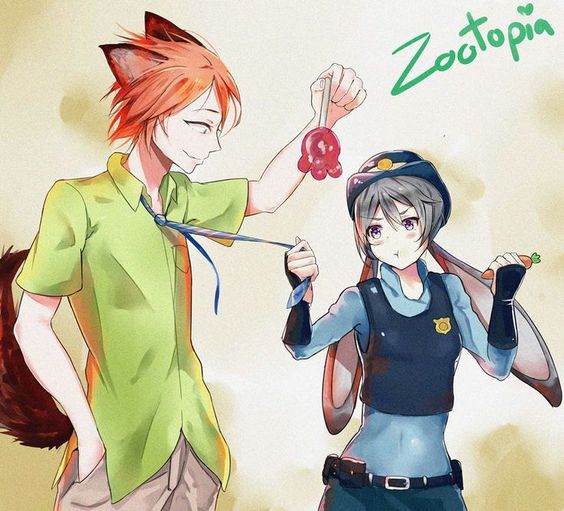 zootopia version anime - Buscar con Google