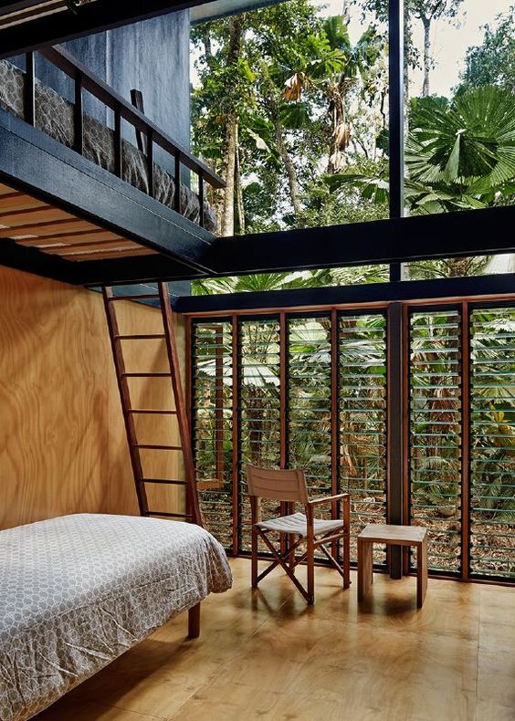 A house designed for life in a tropical rainforest