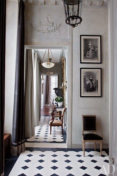 An American Couple's Paris Home Celebrates French Style : Architectural Digest