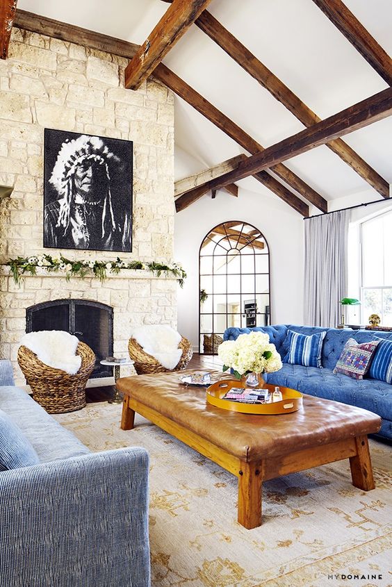 Brooklyn Decker's Eclectic Texas Home Turns On the Southern Charm via @MyDomaine