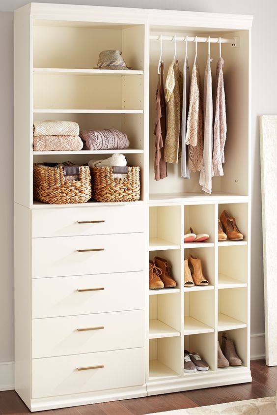 Create the closet you've always wanted with Pier 1’s Madison Collection. Designed with custom configuration in mind, you can tailor your own arrangement for organizing and storing your clothing essentials. Available exclusively online.