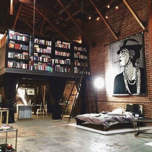 I've always been a fan of loft apartments, especially the ones with brick. These ones look gorgeous, I wish I could live in one of them! - pinterest: • @Michelle💞 •