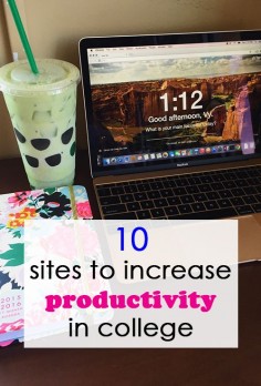 10 Websites to Increase Productivity for College Students
