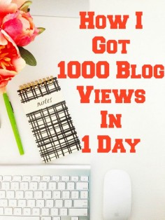 1000 blog views Facebook has never been a strong traffic driving force towards my blog. This is because Facebook gives exposure to only 3% of the fan pagelikers. So the question is ‘How I Got 1000 Blog Views in 1 Day’?