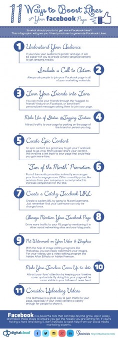 11 Ways to Get More Likes on Your Facebook Page