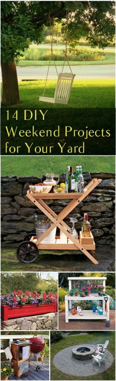 14 DIY Weekend Projects for Your Yard