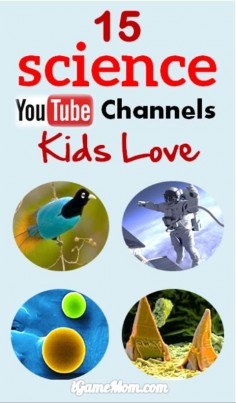 15 cool science YouTube channels kids love - learn science behind everyday phenomenon, watch fascinating science experiments, see science explanation of unexpected questions.