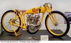 1914 Cyclone Motorcycle - Extremely Rare Vintage Bike. Ride around on 6th floor ex Steve McQueen & Wright