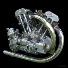 1934 BROUGH SUPERIOR MOTORCYCLE ENGINE