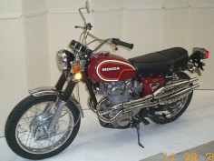 1970's Honda Motorcycle