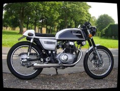 1977 Honda CB200 Cafe Racer - KRS Custom Motorcycles