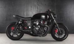 1996 Honda CB750 Nighthawk 'Black Belt' - Reborn Custom Motorcycle - The Bike Shed