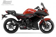 2015 Yamaha FZ6R Rapid Red/Raven