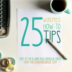 25 WordPress Tips: Printables, Scheduling, Avatars. This post is awesome!
