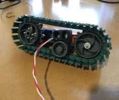 3D printed custom Vex Tank Tread System