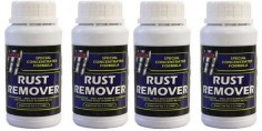 4 x Rust Remover Concentrated Makes up to  L Clean Car Bike Motorbike Chain