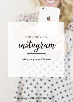 5 Tips for Using Instagram for Business