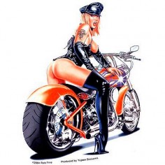 54 Classic Motorcycle Pin-ups from Bikes in the Fast Lane - Daily Motorcycle News