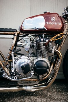 ‘76 Honda CB350F – Apache Custom Motorcycles