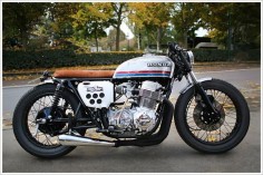 ‘76 Honda CB750 - Sur les Chapeaux de Roues - Pipeburn - Purveyors of Classic Motorcycles, Cafe Racers & Custom motorbikes