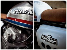 ‘76 Honda CB750 - Sur les Chapeaux de Roues - Pipeburn - Purveyors of Classic Motorcycles, Cafe Racers & Custom motorbikes