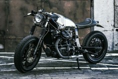 '82 Honda GL500 Cafe Racer by Wrench Kings #motorcycles #caferacer #motos | 